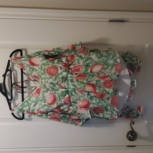 Judith March grapefruit halter top